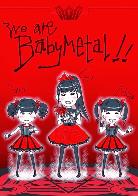 画像 Babymetalイラスト集 Naver まとめ