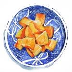 20140916 水彩食べ物ブログを開設。